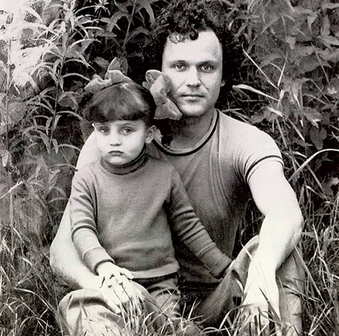 Ерёменко с дочерью